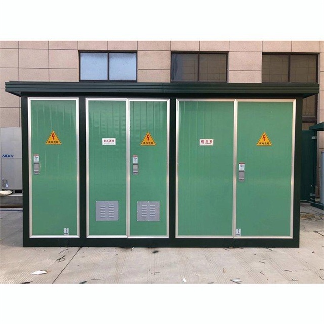 新田1600KVA欧式箱式变压器